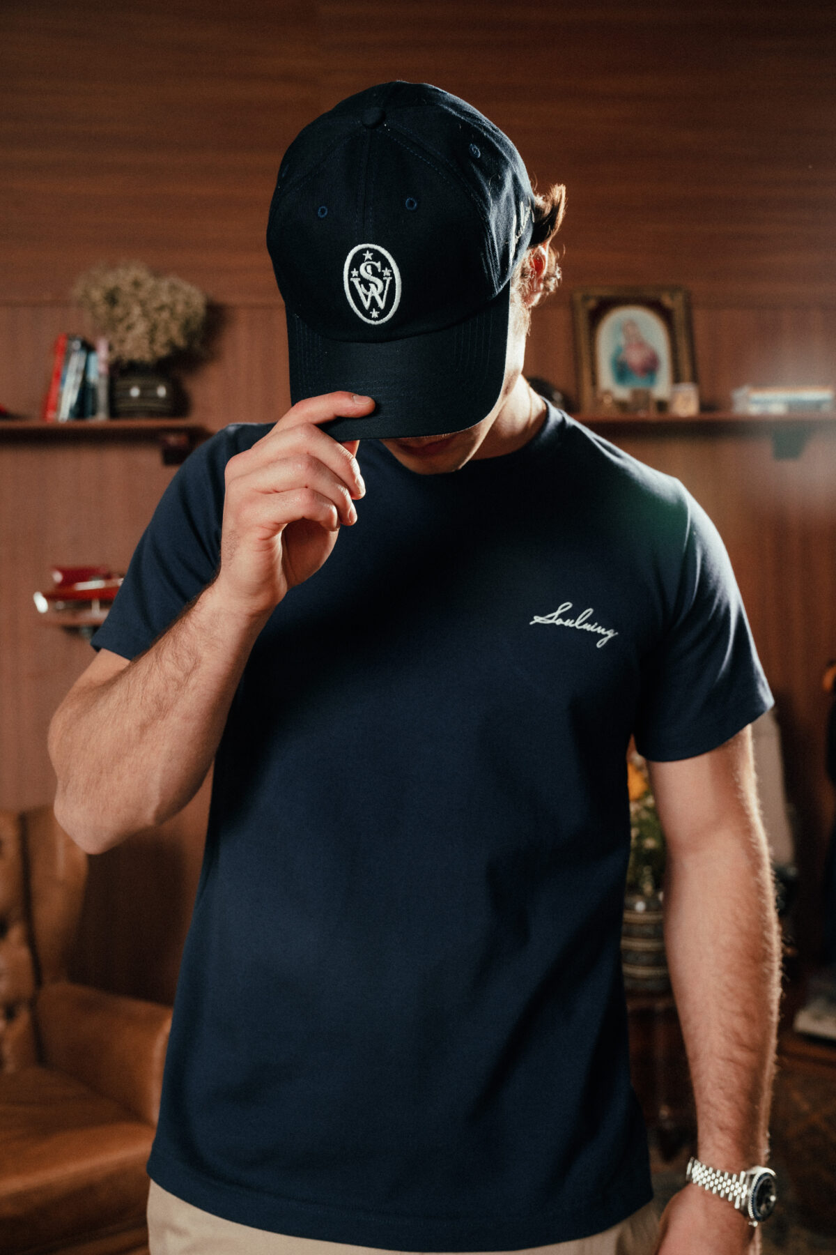 Soulwing Signature Tee - Navy Blue