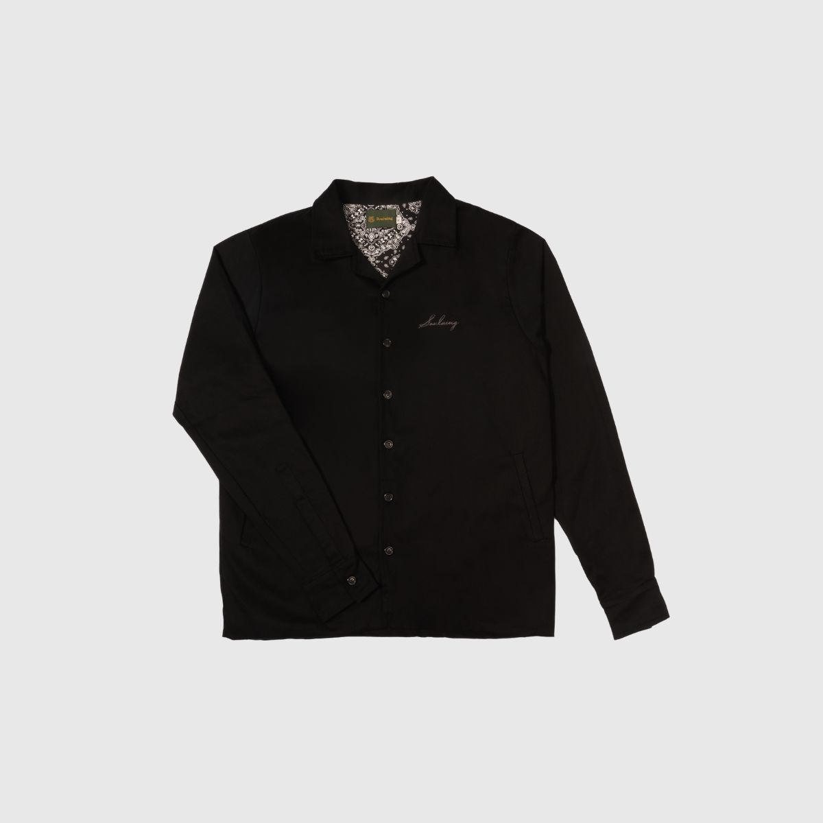 Soulwing Overshirt - Black Coal