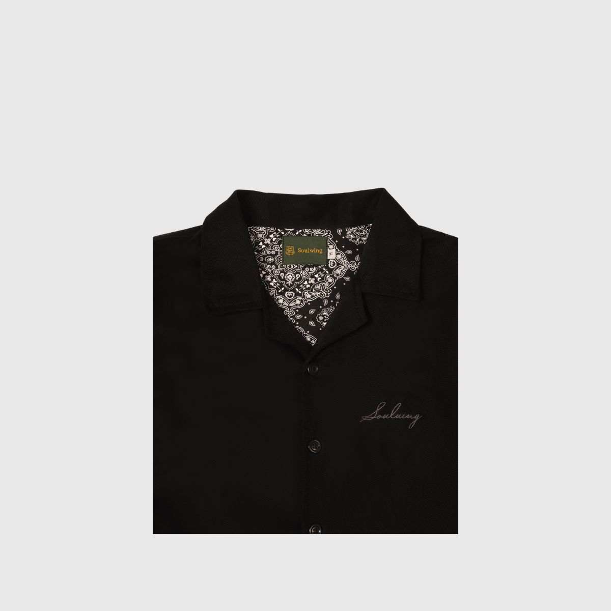 Soulwing Overshirt - Black Coal