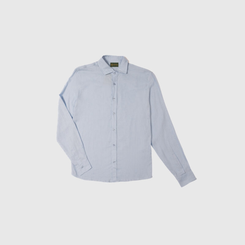 Soulwing Linen Shirt - Sky Blue