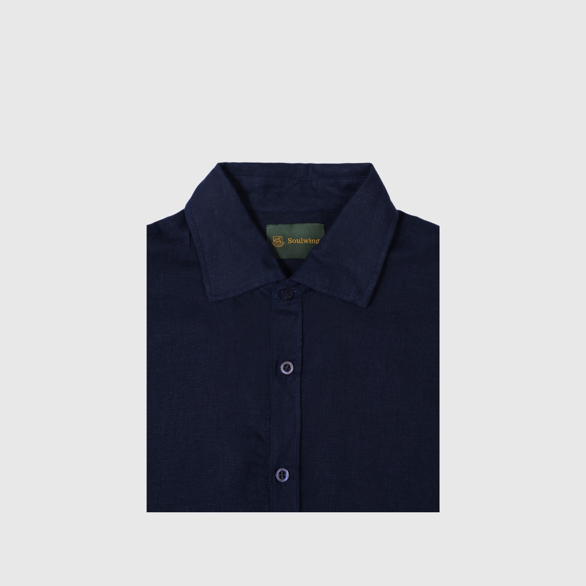 Linen Shirt - River Blue
