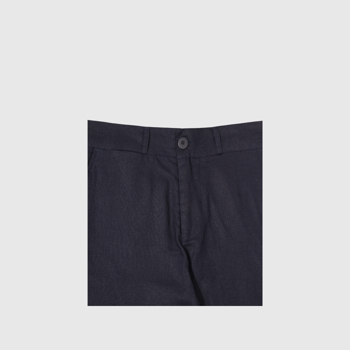 Linen Trousers - River Blue