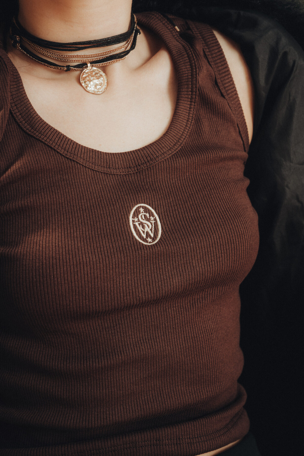Women's Monogram Tank Top - Brown