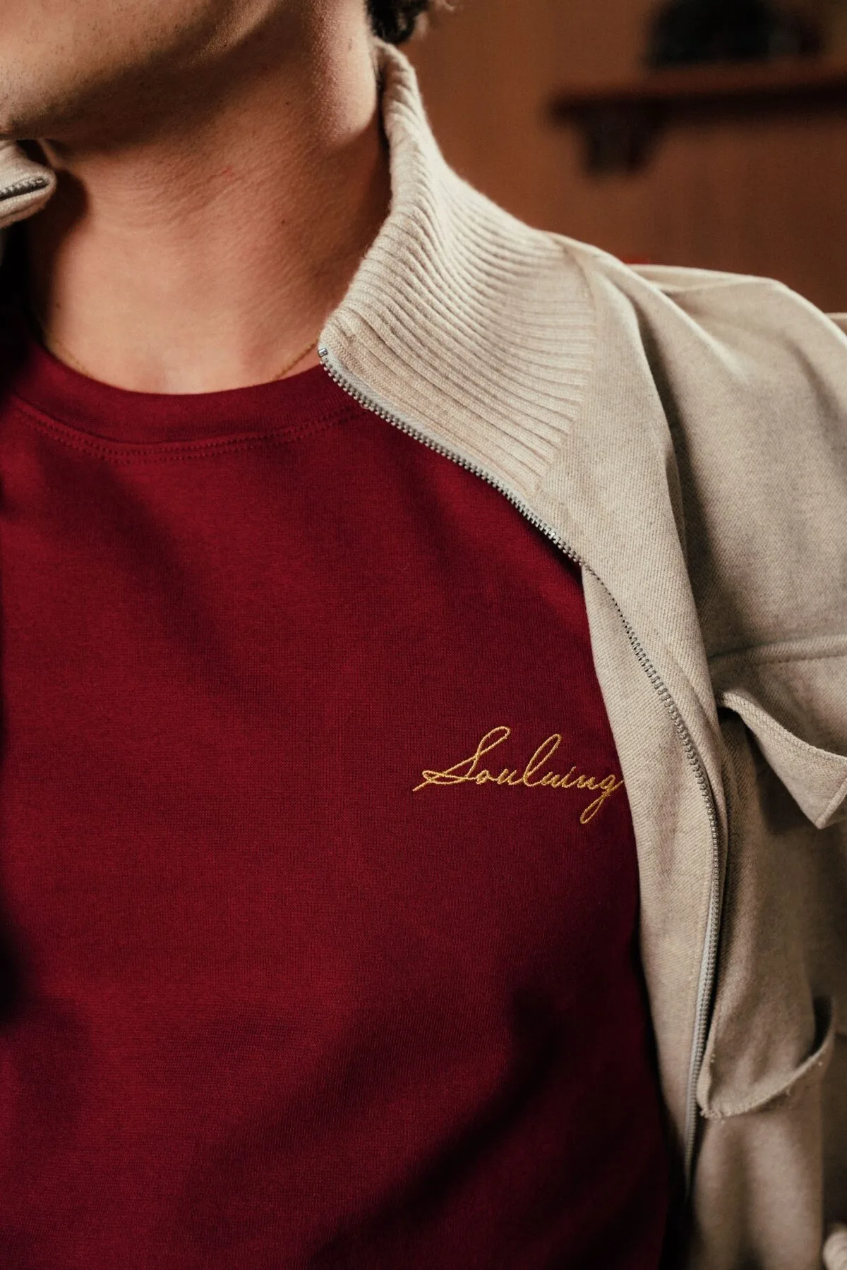 Soulwing Signature Tee - Bordeaux