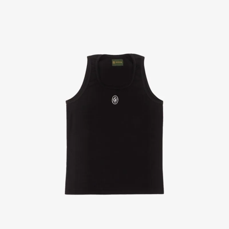 Soulwing Men's Monogram Tank Top - Black