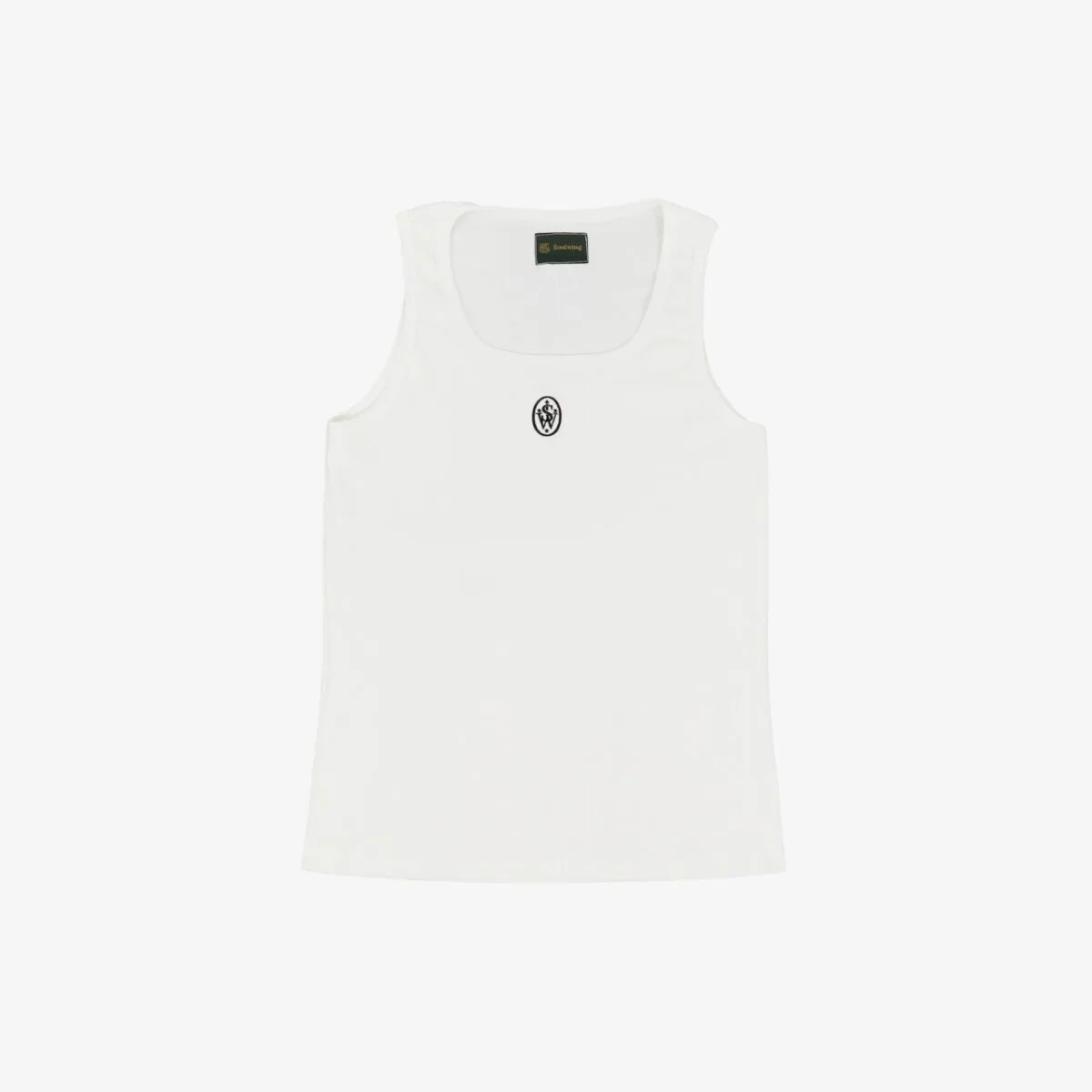 Soulwing Men's Monogram Tank Top - White