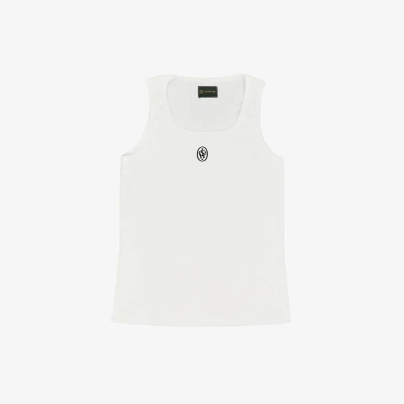 Soulwing Men's Monogram Tank Top - White