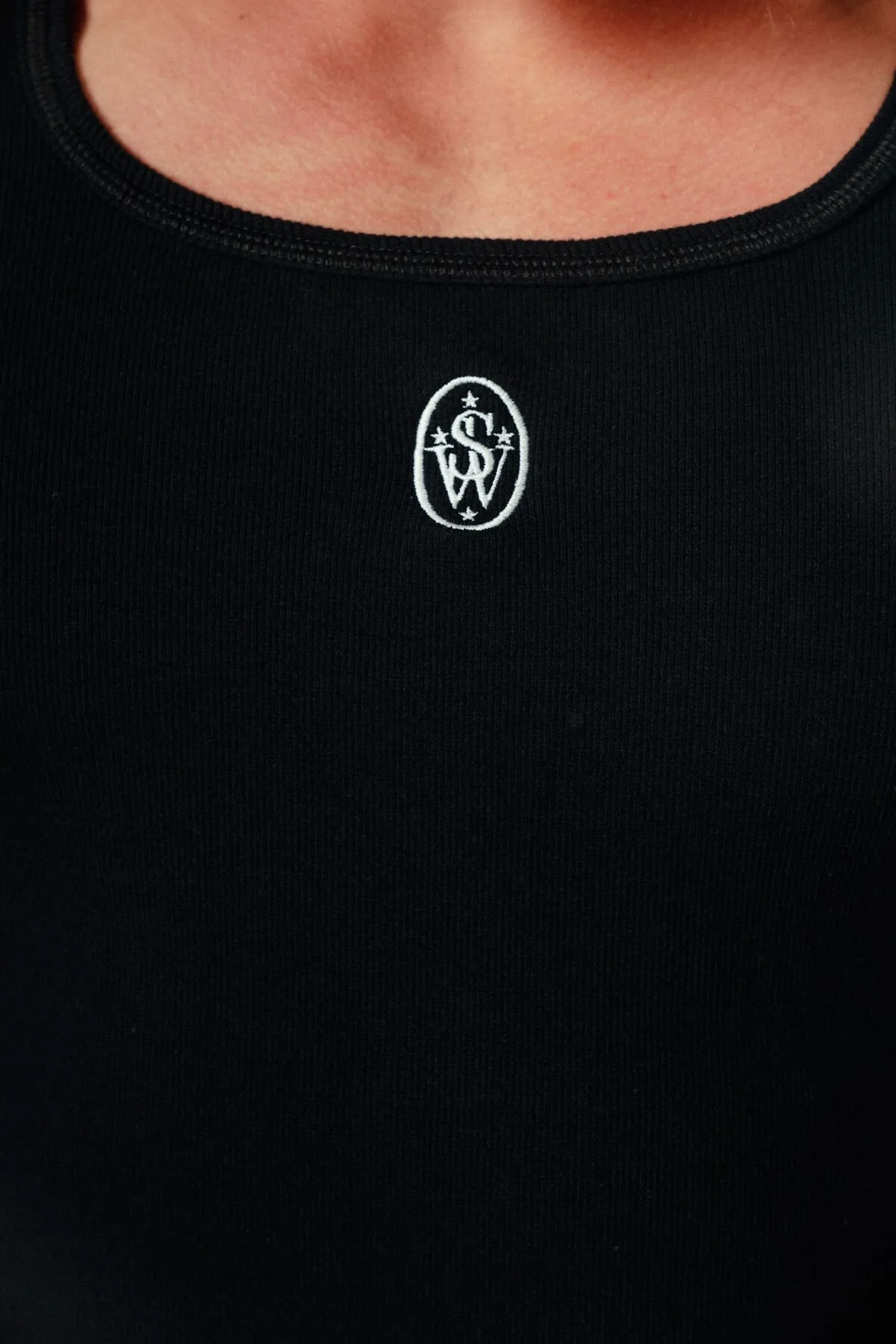 Soulwing Men's Monogram Tank Top - Black