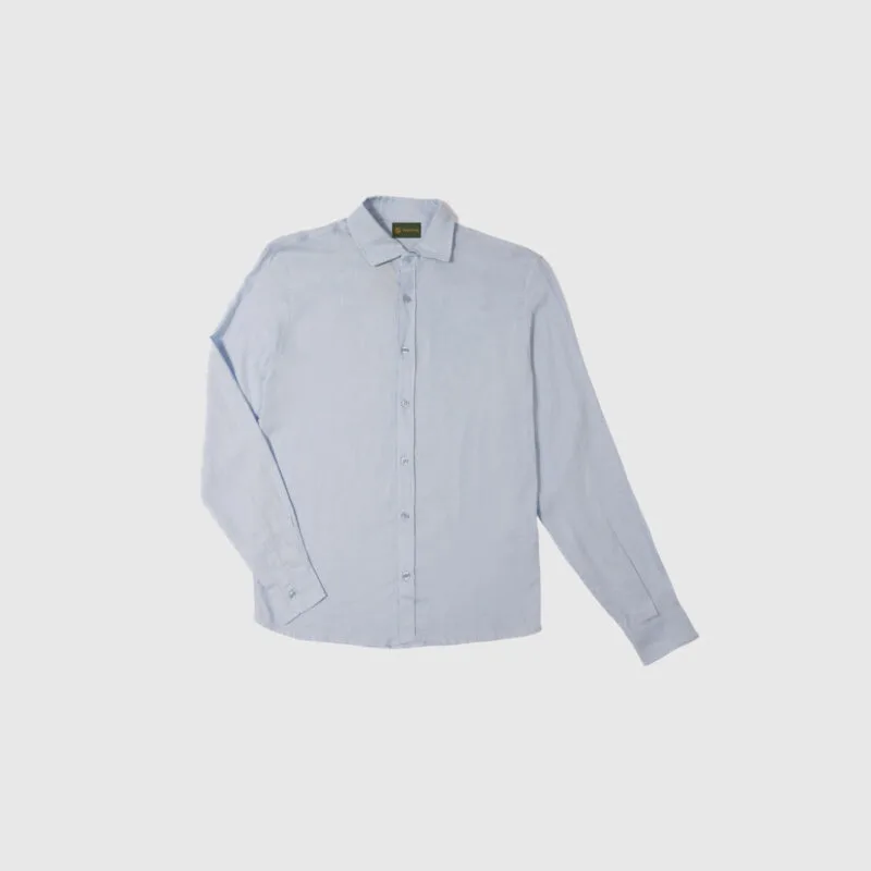 Soulwing Linen Shirt - Sky Blue