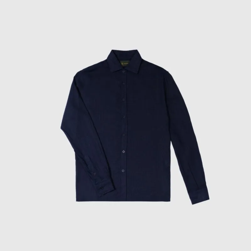 Soulwing Linen Shirt - River Blue